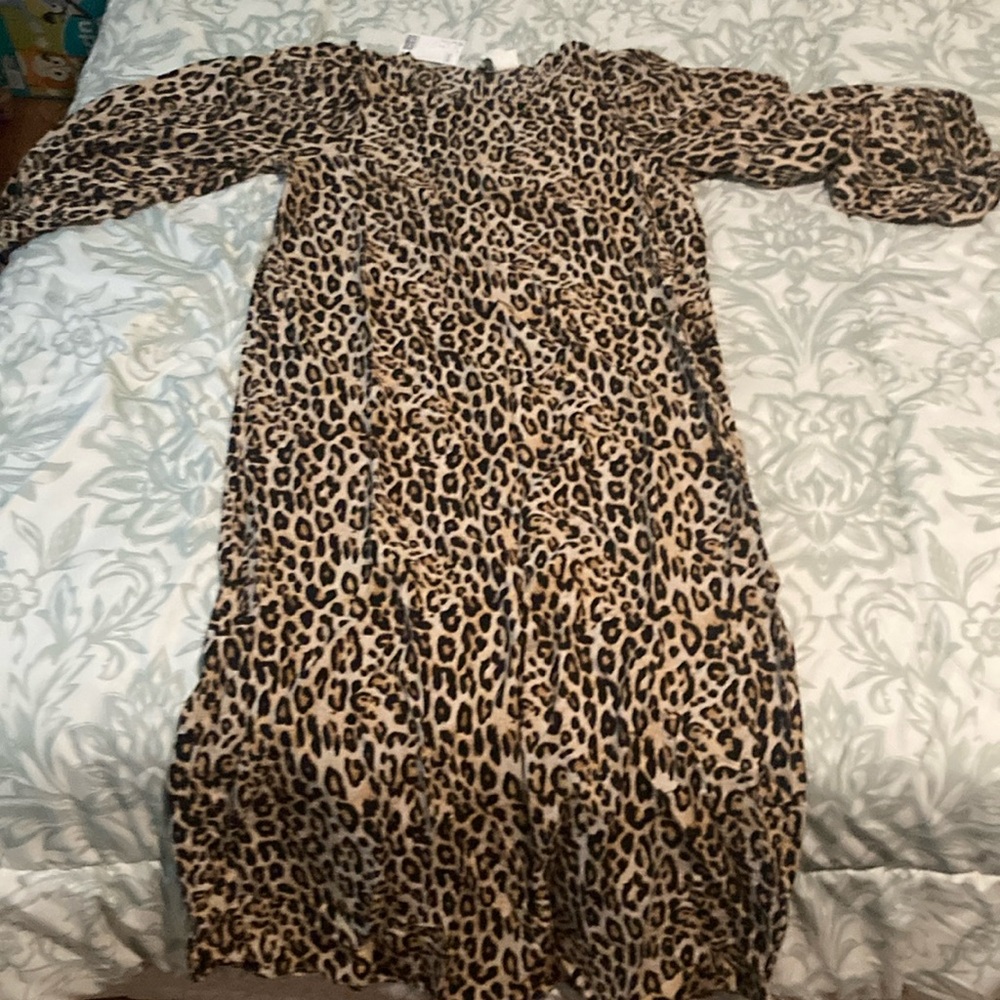 H&M long dress with slit on the back